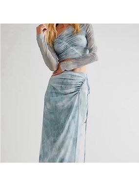 Free people supernova set pink tie dye